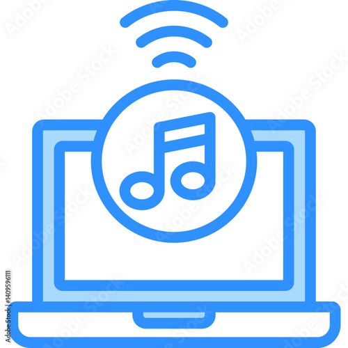 Online Music Icon