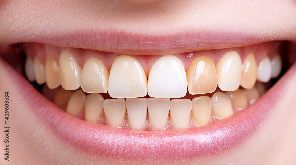 Fototapeta premium close up of a young woman with a smile