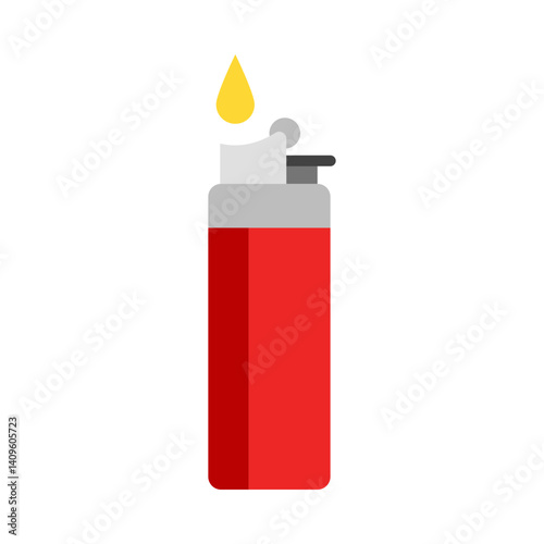 Lighter flat icon