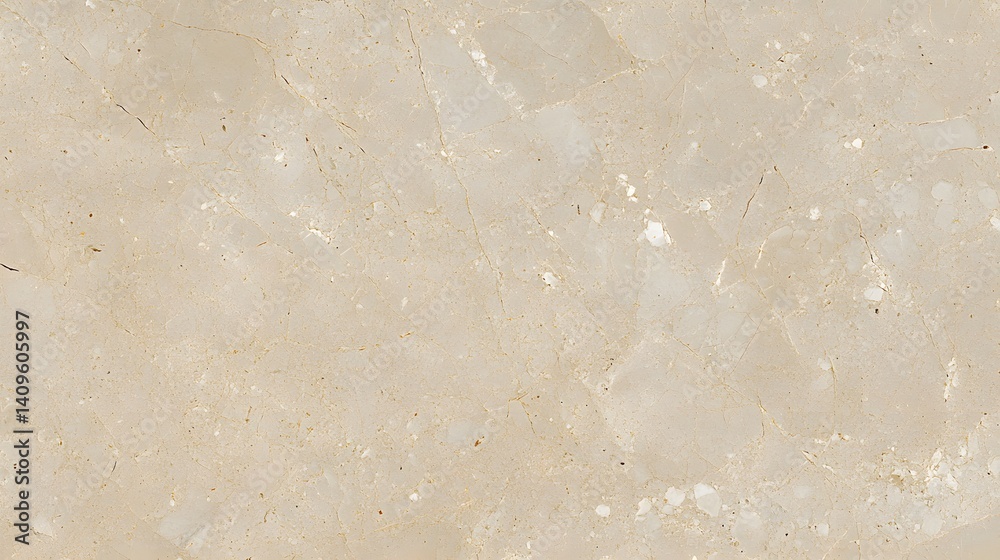 Fototapeta premium Beige Marble Texture Seamless Pattern Background