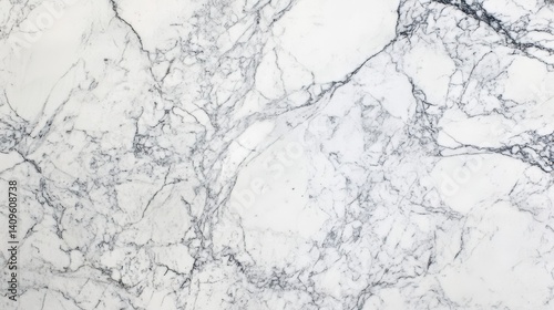 Close-up view of a captivating white marble surface.