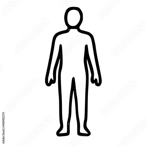 Simple Person Outline Icon