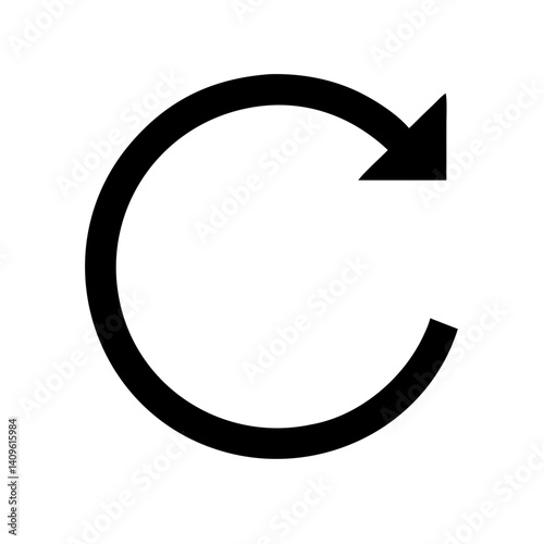 Redo Icon Vector Illustration