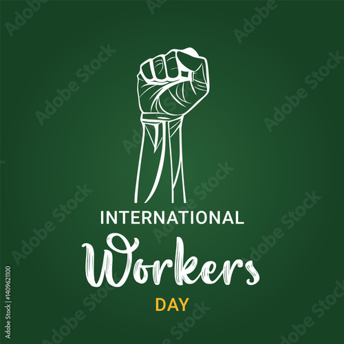 International Worker Day Vector Template Design Illustration