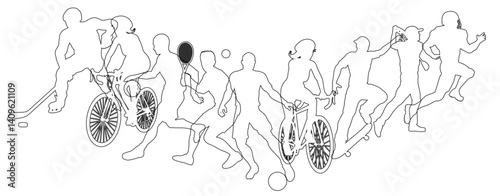 A sport active fitness spor...