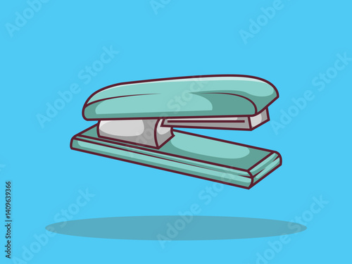 stapler icon vector isolated on plain background