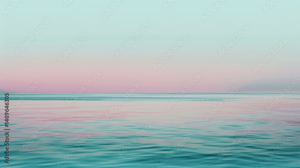 Obraz premium The gradient minimalist background provides a peaceful and beautiful visual experience, with smooth color transitions and a clutter free design that exudes a modern and elegant atmosphere.