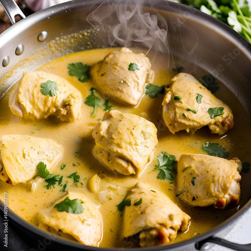 chicken and potatoes