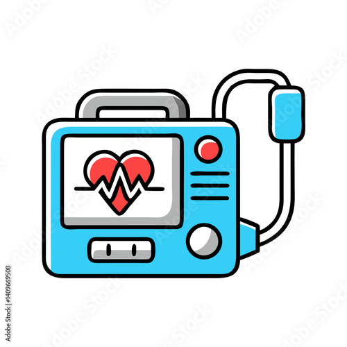 Heart monitor – medical diagnostics and hospital care 