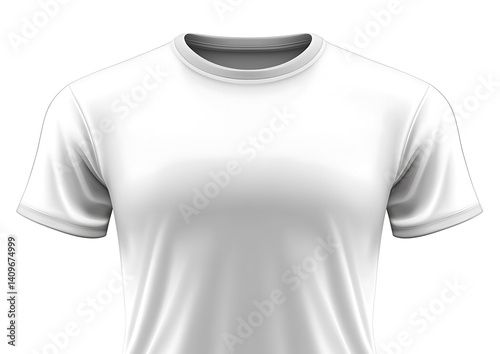 Blank White T-Shirt Mockup