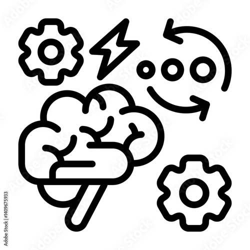 Brain Loading Icon