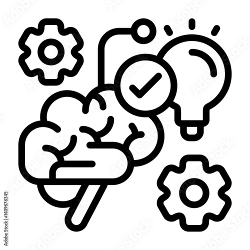 Informed Decision Process Icon