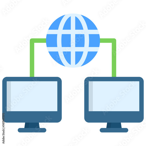 Lan Network Icon