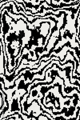 Black and white abstract animalistic poster background.Seamless print of minimal modern shapes and forms , contemporary background for banners and covers.