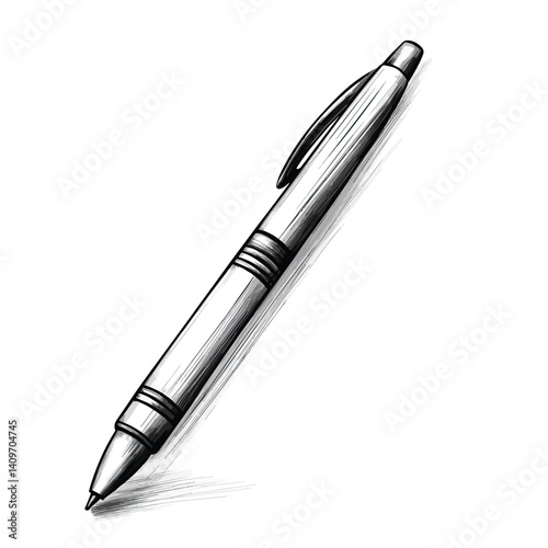 2D Pen line Icon
