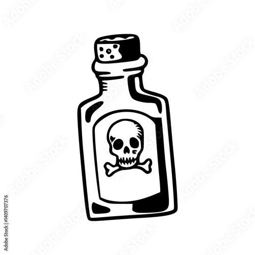 bottle of poison