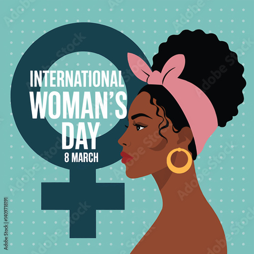 International Womens Day Vector Illustration