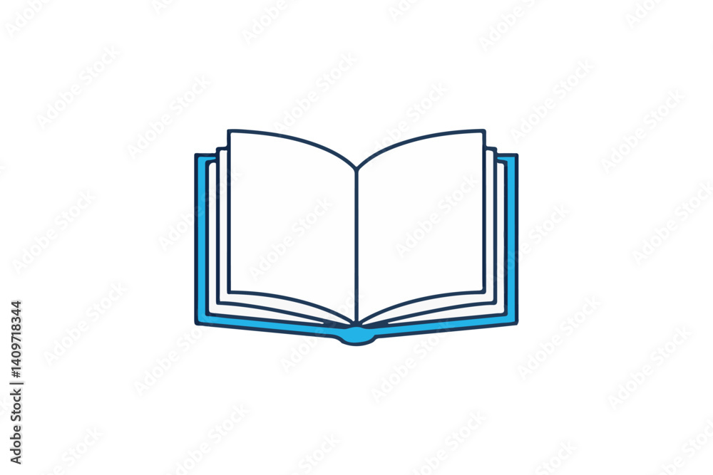 vector illustration of book isolated on white background vector illustration of book isolated on white background