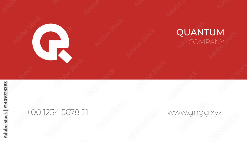 Fototapeta premium Minimal Business Card Template – Clean, modern design with timeless appeal. Perfect for professionals who value simplicity and sophistication. Fully editable