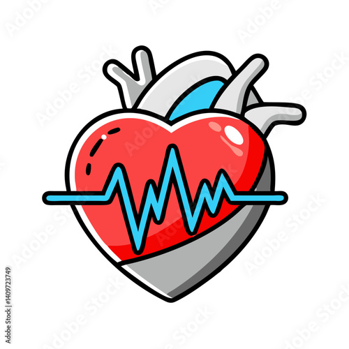 Strawberry heart – healthy food and cardiology