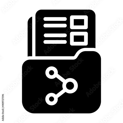 sharing file Solid icon