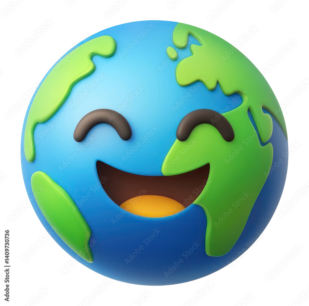 PNG Cute earth illustration planet globe.