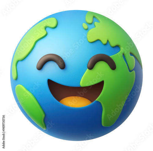 Obraz na płótnie PNG Cute earth illustration planet globe. w salonie