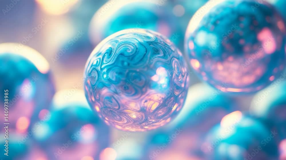Azurite spheres Azurite spheres