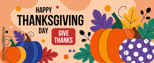 Thanksgiving Day with Autumn Decor