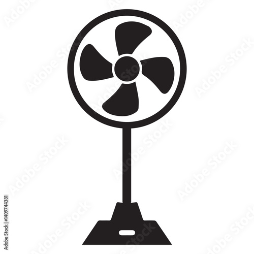 fan silhouette, animated fan image