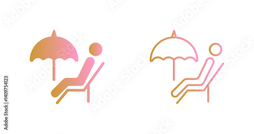 Relaxing Day Icon Design