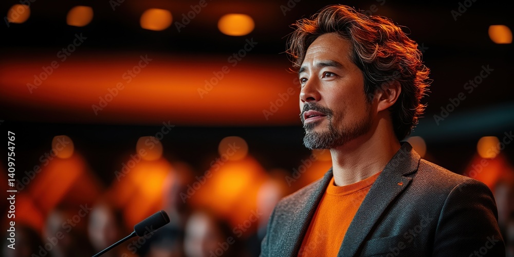 A man in a suit is smiling at the camera