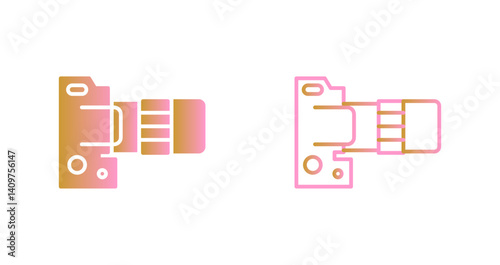 DSLR Essentials Icon Design