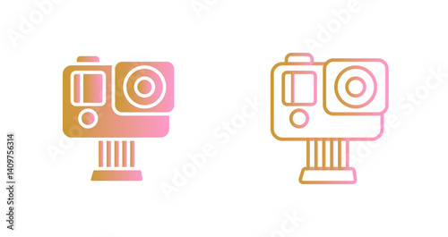 Camera Accessories Icon Design