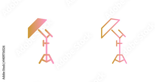 Photography Reflectors Icon Design