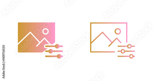Photo Editing Tools Icon Design