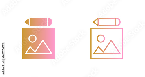 Photo Editing Apps Icon Design
