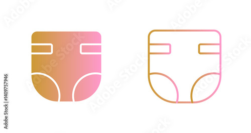 Diaper Changing Icon Design