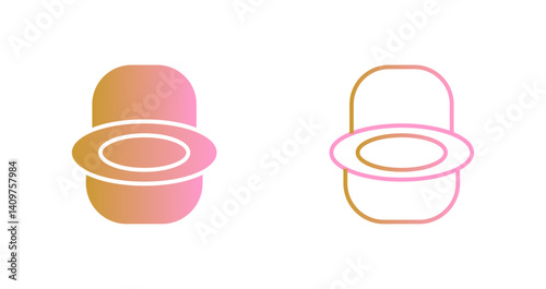 Potty Training Icon Design