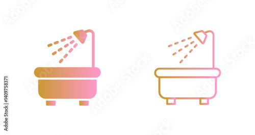 Bath Time Icon Design