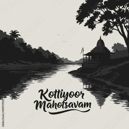 Black and White Illustratio...