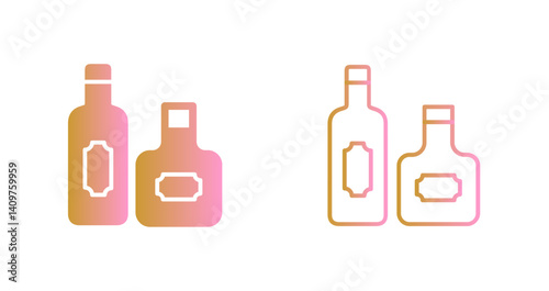 Wine Collection Icon Design