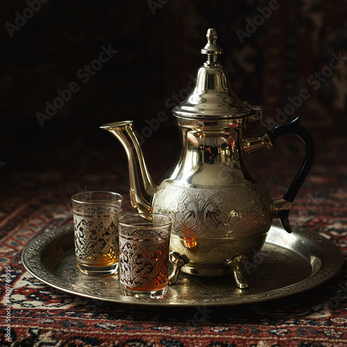 Close-up of Traditional Sil...