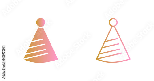 Party Hat Icon Design