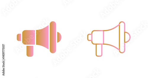 Megaphone Icon Design