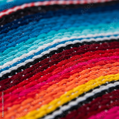 Close-up Texture of Colorfu...