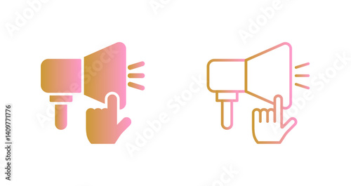 Call to Action Icon Design