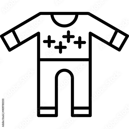 Pajamas Icon Vector Element