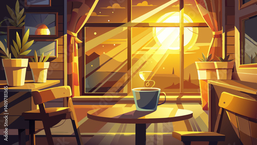Golden light through café glass
Quiet moments slow the day
Peace sits gently by your side