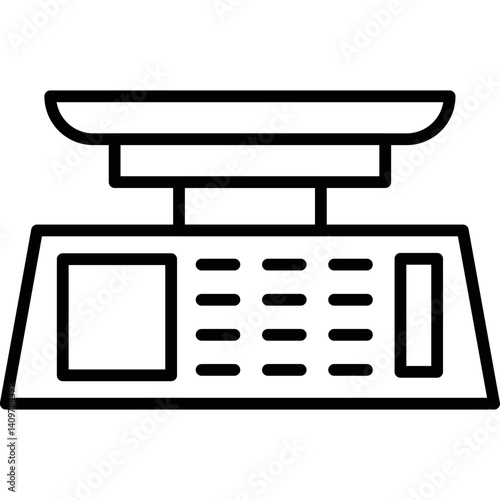 Scale Icon Vector Element